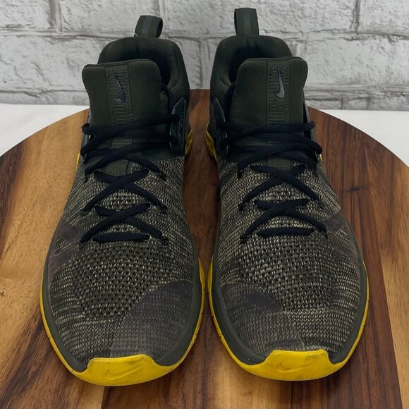 Nike Metcon Flyknit 3 Sequoia AQ8022-300 Mens 10.5 Bright Citron Shoes (Read) main image 13